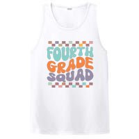 Fourth Grade Squad Retro Groovy Happy First Day Of School Gift PosiCharge Competitor Tank