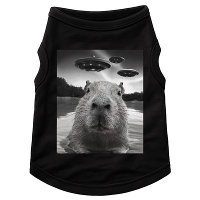Funny Graphiccapybara Selfie With Ufos Weird Doggie Tank