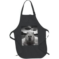 Funny Graphiccapybara Selfie With Ufos Weird Apron