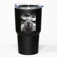Funny Graphiccapybara Selfie With Ufos Weird Tumbler