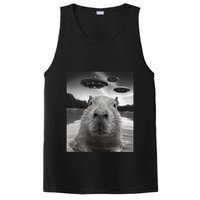 Funny Graphiccapybara Selfie With Ufos Weird PosiCharge Competitor Tank