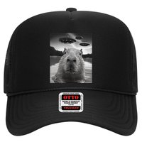 Funny Graphiccapybara Selfie With Ufos Weird Hat