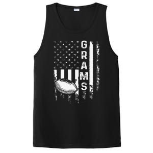 Football Grams Sports Player America Flagxmas PosiCharge Competitor Tank