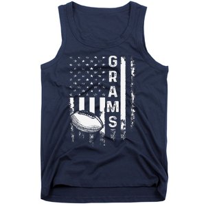 Football Grams Sports Player America Flagxmas Tank Top