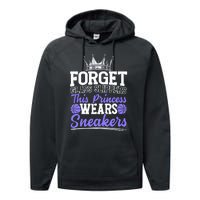 Forget Glass Slippers This Princess Wears Sneakers Performance Fleece Hoodie