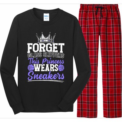 Forget Glass Slippers This Princess Wears Sneakers Long Sleeve Pajama Set