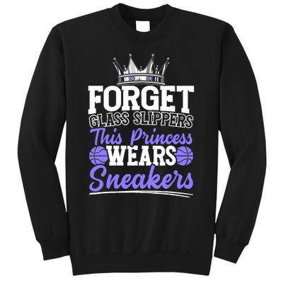 Forget Glass Slippers This Princess Wears Sneakers Tall Sweatshirt