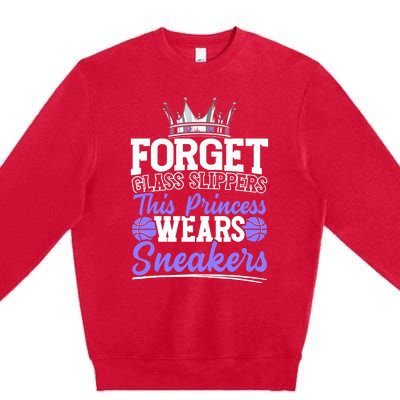 Forget Glass Slippers This Princess Wears Sneakers Premium Crewneck Sweatshirt