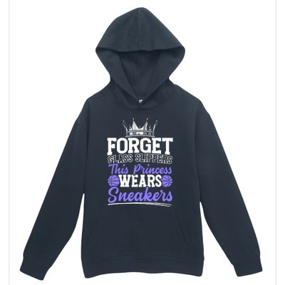 Forget Glass Slippers This Princess Wears Sneakers Urban Pullover Hoodie