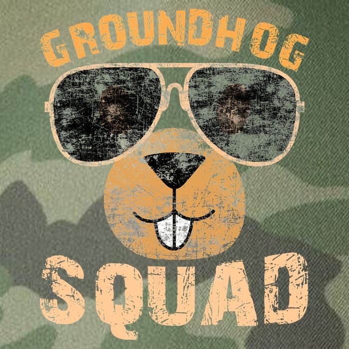 Funny Groundhog Squad Happy Groundhog Day 2024 Legacy Tie Dye Trucker Hat