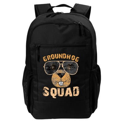 Funny Groundhog Squad Happy Groundhog Day 2024 Backpack