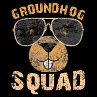 Funny Groundhog Squad Happy Groundhog Day 2024 Flatbill Hat