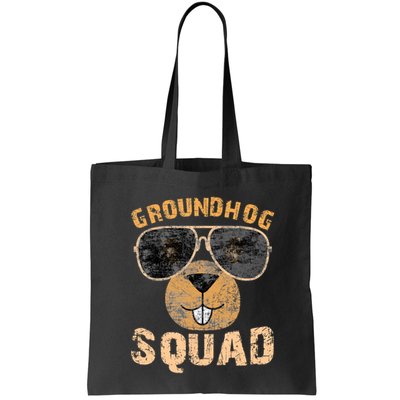 Funny Groundhog Squad Happy Groundhog Day 2024 Bag