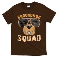 Funny Groundhog Squad Happy Groundhog Day 2024 T-Shirt