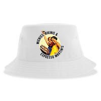 Fun Girl Summer Essentials Wienies Bikinis Espresso Martinis Sustainable Bucket Hat
