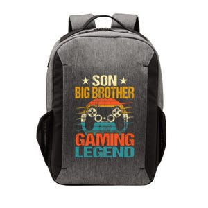 Funny Gamer Son Big Brother Gaming Legend Gift Boys Teens Vector Backpack