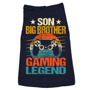 Funny Gamer Son Big Brother Gaming Legend Gift Boys Teens Doggie Tank