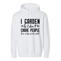 Funny Gardening Shirts For Women Gardening Gift Shirts Garment-Dyed Fleece Hoodie