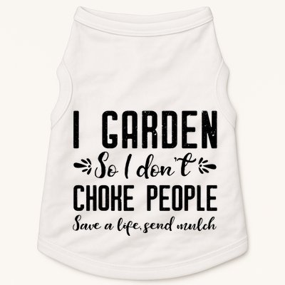Funny Gardening Shirts For Women Gardening Gift Shirts Doggie Tank