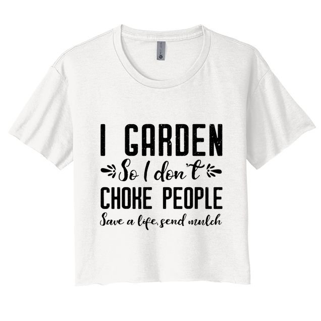 Funny Gardening Shirts For Women Gardening Gift Shirts Crop Top