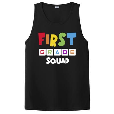 First Grade Squad Team 1St Grade Teacher Gift PosiCharge Competitor Tank