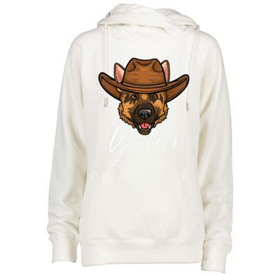 Funny Ger Shepherd Gift Ger Shepherd Cow Gift Womens Funnel Neck Pullover Hood