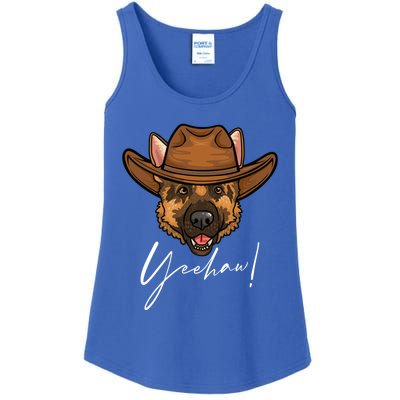 Funny Ger Shepherd Gift Ger Shepherd Cow Gift Ladies Essential Tank