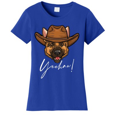 Funny Ger Shepherd Gift Ger Shepherd Cow Gift Women's T-Shirt