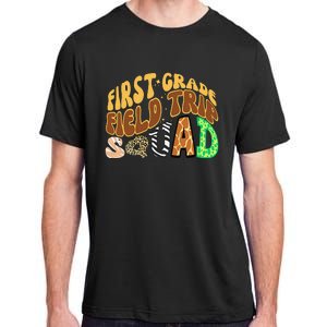 First Grade Students School Zoo Field Trip Squad Matching Adult ChromaSoft Performance T-Shirt