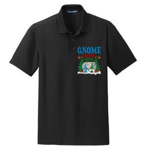 Funny Gnome Sweet Home Camper Camping Christmas Gift Dry Zone Grid Polo