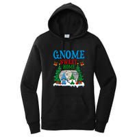 Funny Gnome Sweet Home Camper Camping Christmas Gift Women's Pullover Hoodie