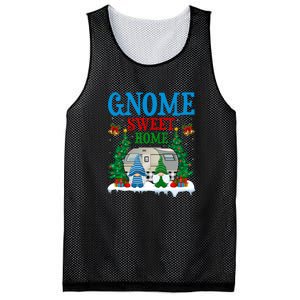 Funny Gnome Sweet Home Camper Camping Christmas Gift Mesh Reversible Basketball Jersey Tank