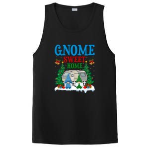 Funny Gnome Sweet Home Camper Camping Christmas Gift PosiCharge Competitor Tank