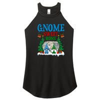 Funny Gnome Sweet Home Camper Camping Christmas Gift Women's Perfect Tri Rocker Tank