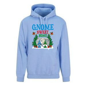 Funny Gnome Sweet Home Camper Camping Christmas Gift Unisex Surf Hoodie