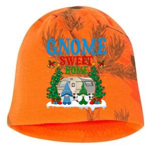 Funny Gnome Sweet Home Camper Camping Christmas Cool Gift Kati - Camo Knit Beanie