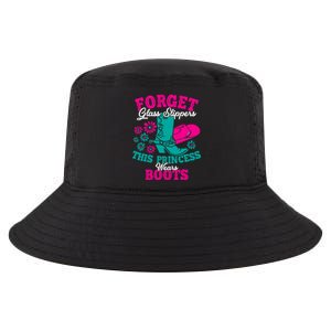 Forget Glass Slippers This Princess Wears Boots Funny Cowboy Cool Comfort Performance Bucket Hat