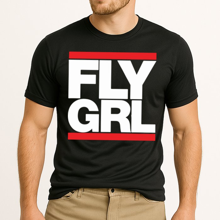 Fly Grl Survival Of The Thickest Mavis Beamont Run Fly Girl Cooling Performance Crew T-Shirt
