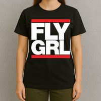 Fly Grl Survival Of The Thickest Mavis Beamont Run Fly Girl T-Shirt