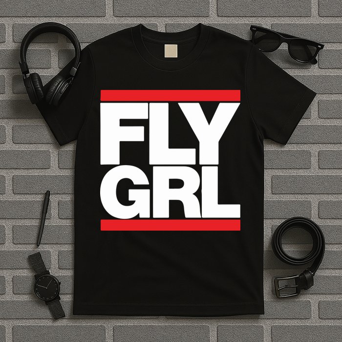 Fly Grl Survival Of The Thickest Mavis Beamont Run Fly Girl T-Shirt