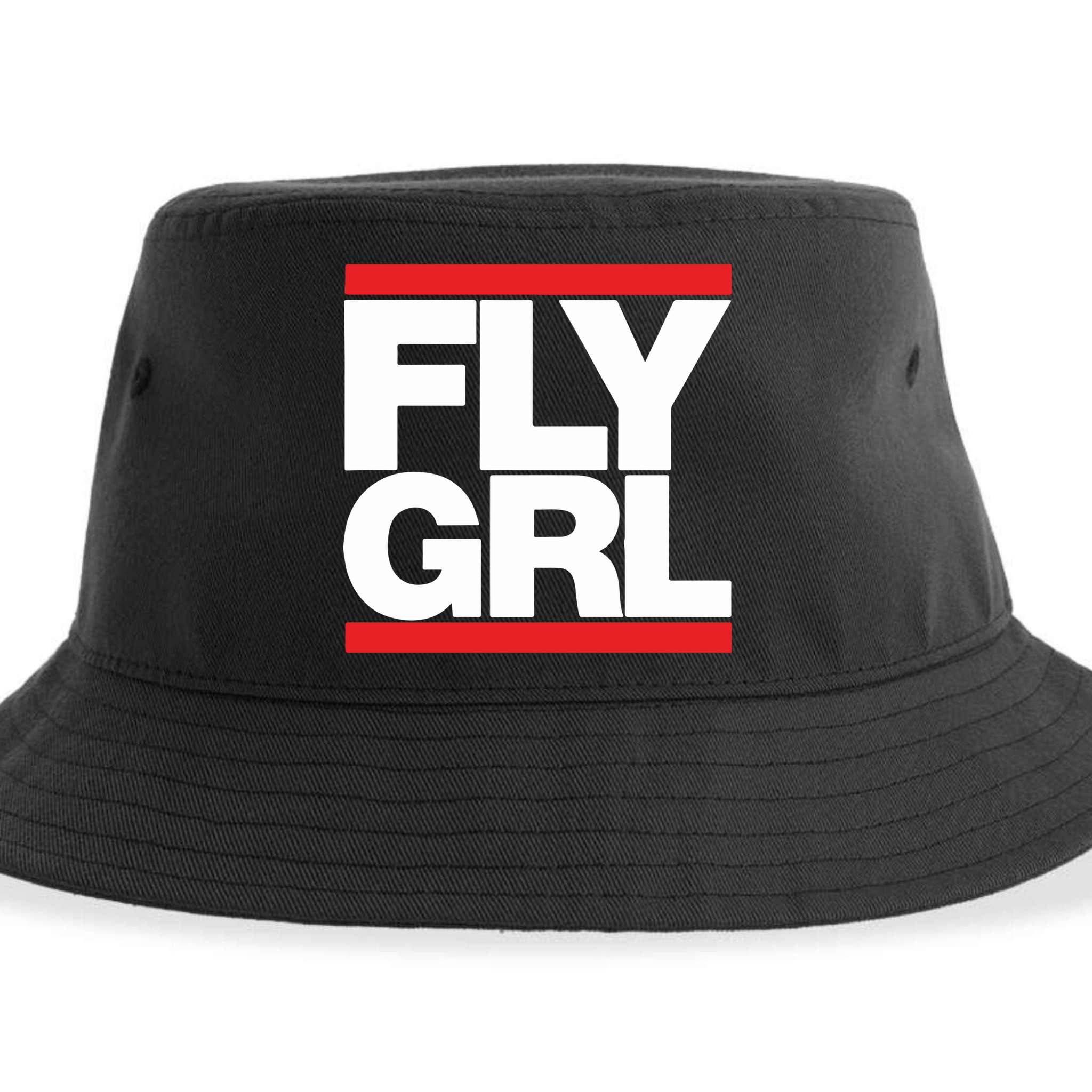 Fly Grl Survival Of The Thickest Mavis Beamont Run Fly Girl Sustainable Bucket Hat