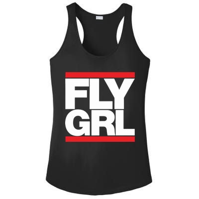 Fly Grl Survival Of The Thickest Mavis Beamont Run Fly Girl Ladies PosiCharge Competitor Racerback Tank