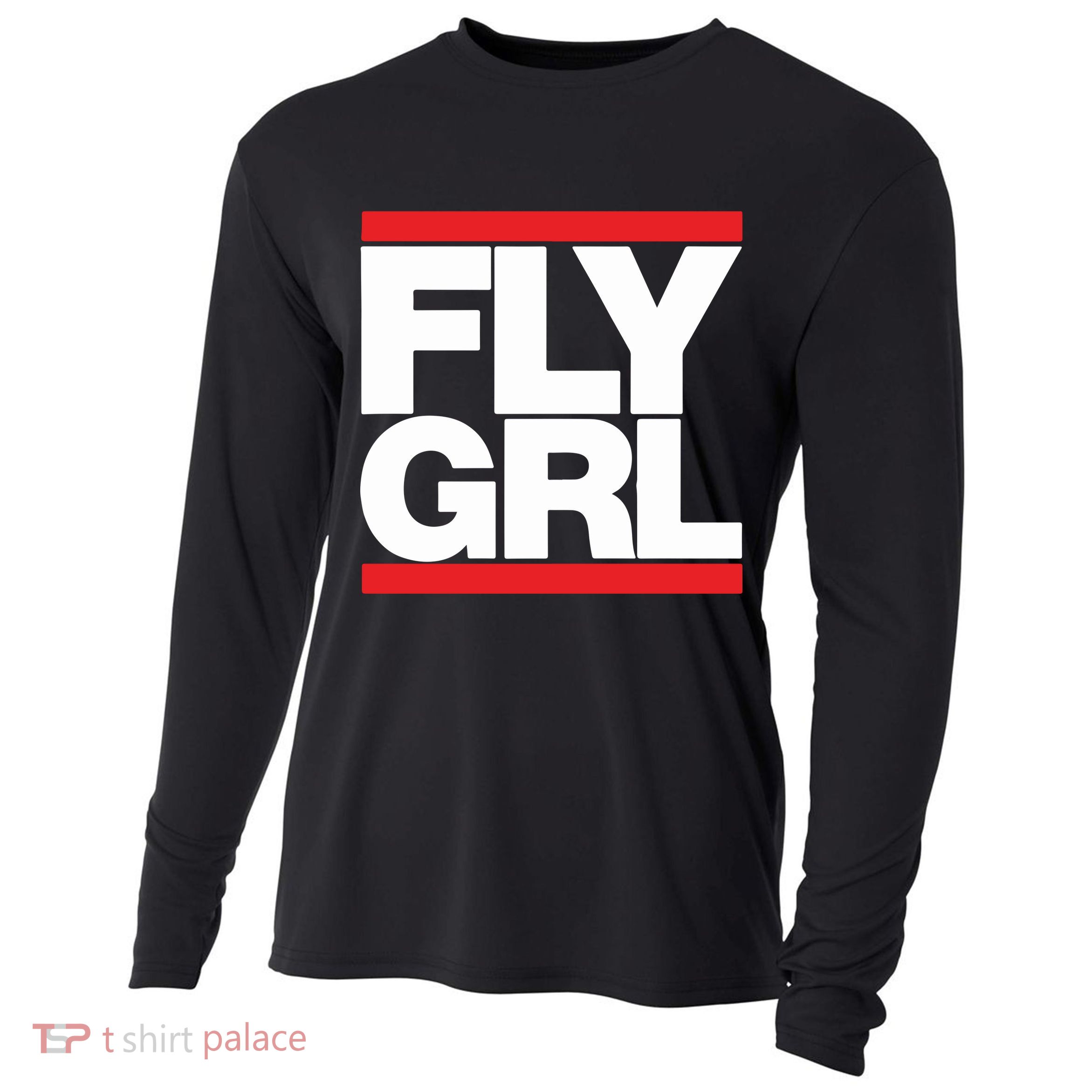 Fly Grl Survival Of The Thickest Mavis Beamont Run Fly Girl Cooling Performance Long Sleeve Crew