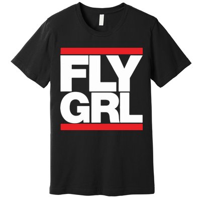 Fly Grl Survival Of The Thickest Mavis Beamont Run Fly Girl Premium T-Shirt