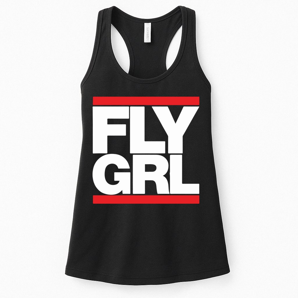 Fly Grl Survival Of The Thickest Mavis Beamont Run Fly Girl Womens Tank Top