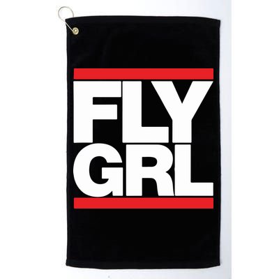 Fly Grl Survival Of The Thickest Mavis Beamont Run Fly Girl Golf Towel