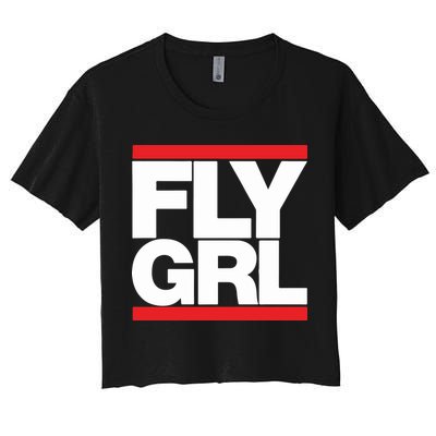 Fly Grl Survival Of The Thickest Mavis Beamont Run Fly Girl Crop Top