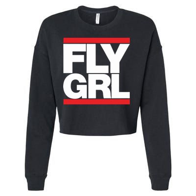 Fly Grl Survival Of The Thickest Mavis Beamont Run Fly Girl Cropped Pullover Crew