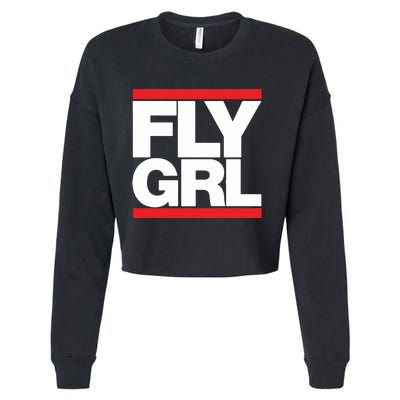 Fly Grl Survival Of The Thickest Mavis Beamont Run Fly Girl Cropped Pullover Crew