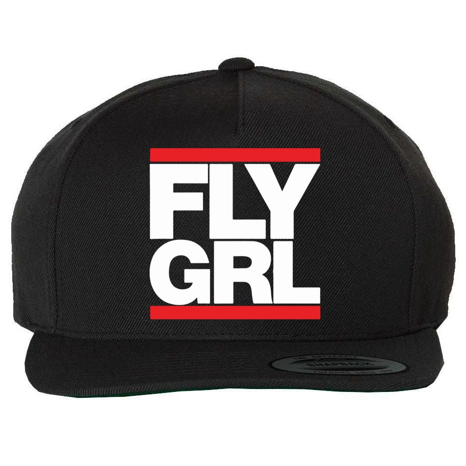 Fly Grl Survival Of The Thickest Mavis Beamont Run Fly Girl Wool Snapback Cap